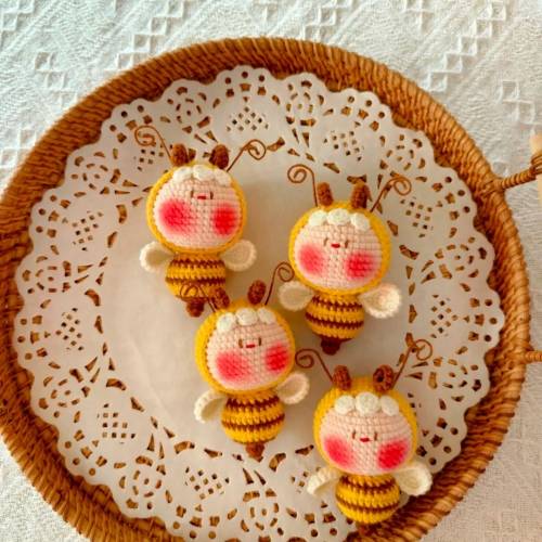 萌娃娃钩针玩偶