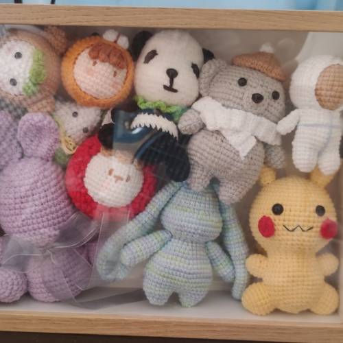 萌娃娃钩针玩偶