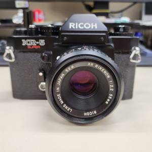 Ricoh XR-5 super + Ricoh 50mm f2.2 + 皮套

PK mount 全機械菲林機， 可用 Pantex...