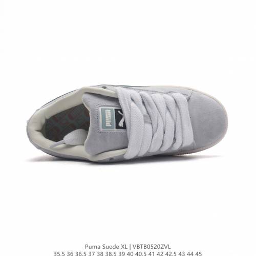 彪马PUMA SUEDE XL 低帮复古轻便透气防滑减震休闲鞋 厚底增高运动板鞋