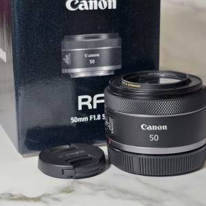 95% 新Canon RF 50mm 1.8