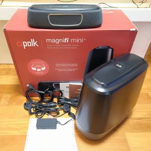 100%正常 美國 Polk Audio – MagniFi Mini SoundBar+ Subwoofer 超低音系統