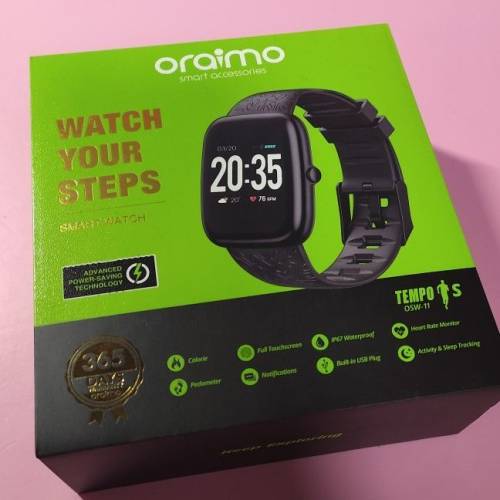 全新貨品ORAIMI OSW-11 WATCH健康和健身追踪器/心率監測器活動追踪器智能手錶，適...