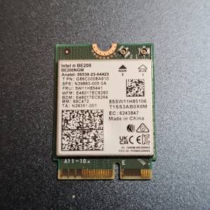 Intel Wi-FI 7 BE200 Wifi Card (M.2 2230) 網絡卡
