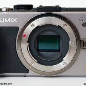 Lumix GX1 silver body only (free leather LUMIX case)