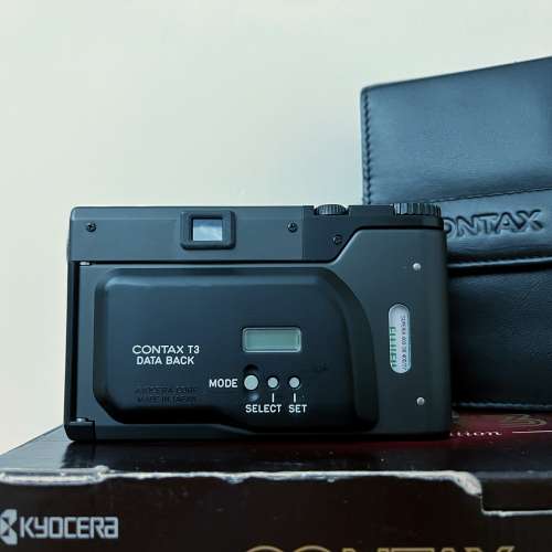 フィルムカメラ contax T3 70years NEAR MINT W/Box ]Contax T3 Silver