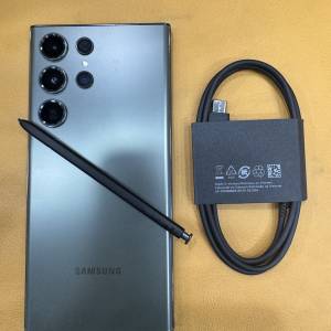 99%New Samsung S23 Ultra 5G 12+512GB 綠色 香港行貨 有配件 自用超值