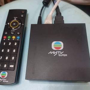 MyTV Super 電視盒 A11，摇控，和其他代用品全套，8成新。無保用。