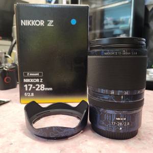 Nikon 17-28 f2.8水貨，近乎全新少用，貼3m貼紙