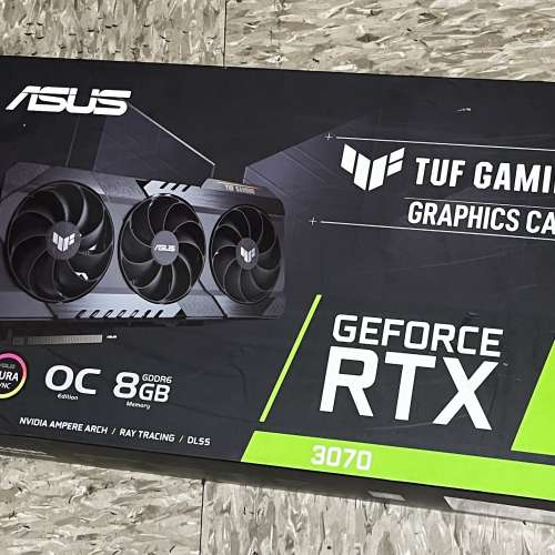 代售Asus TUF Gaming RTX™ 3070 V2 OC Edition