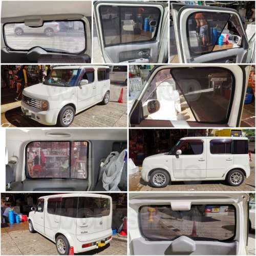 Z11 Z12 CUBE 全車磁石濾光窗網太陽擋