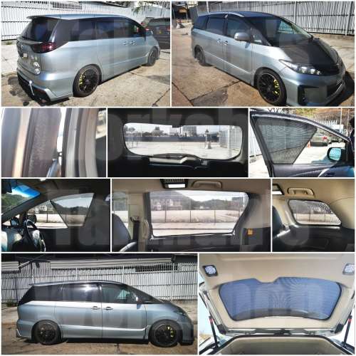 豐田新舊 Estima Previa 全車磁石濾光窗網太陽擋