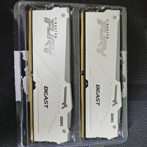 Kingston Fury DDR5 6000 CL40 白色