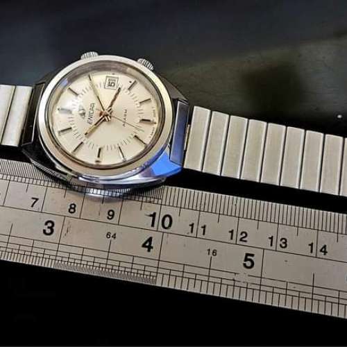 Vintage Enicar 70's Alarm Date Watch
