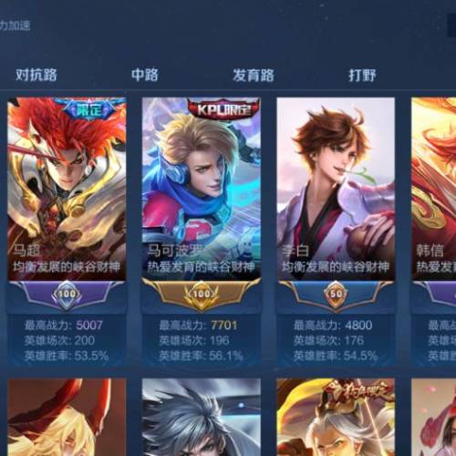 王者榮耀代打/女陪玩