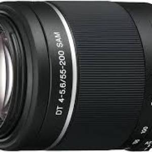 sony a mount 55-200mm SAL 95%新