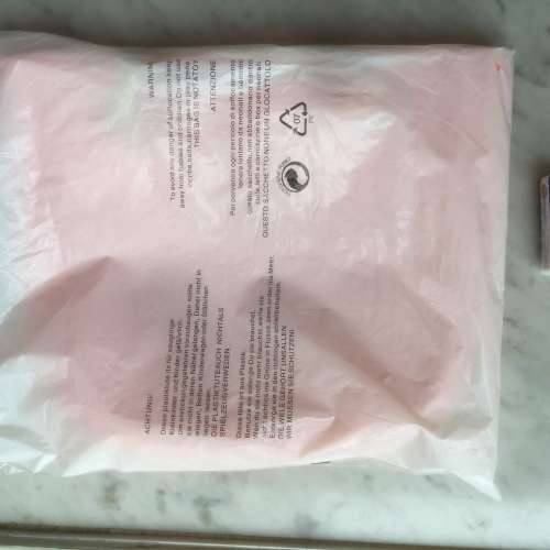 $50 100% 全新 一手 未開執 - 粉紅色硅膠女士手袋 (防水-可在沙灘用)