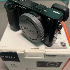 Sony 相機 A6000 + Kit Lens 16-55mm 有盒有叉連2電池