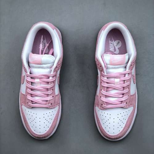 Nike dunk low“pink corduroy”髒粉燈芯絨sb低幫運動休閒板鞋Size：36-45
