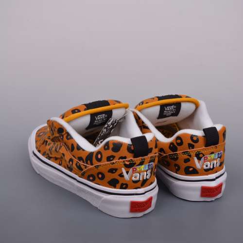 Imran Potato x Vans Knu Skool聯名款黃色豹紋麵包鞋Size：35-44偏大一碼