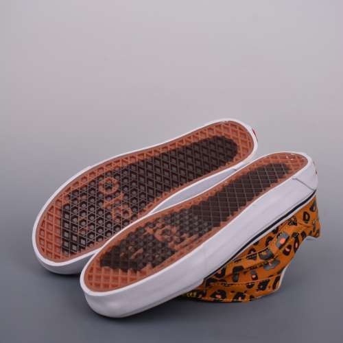 Imran Potato x Vans Knu Skool聯名款黃色豹紋麵包鞋Size：35-44偏大一碼