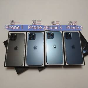 iPhone 12 pro max 128GB/256GB Blue/Black