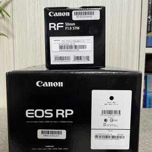 EOS RP +  RF 50mm f/1.8 STM Filter