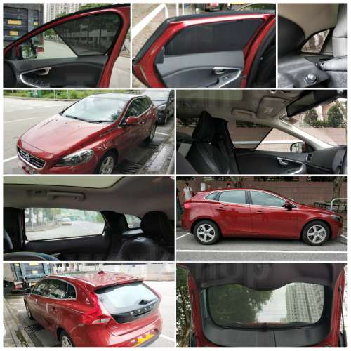 Volvo XC90 XC60 XC40 S80 S60 C30 全車磁石濾光窗網太陽擋