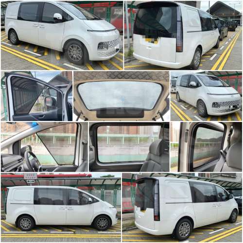 現代新款 H1 Staria 全車磁石濾光窗網太陽擋