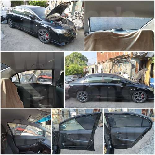 Civic FD2 FA1 全車磁石濾光窗網太陽擋
