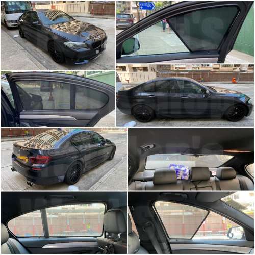 BMW 520i 523i 525i 528i M5 全車磁石濾光窗網太陽擋