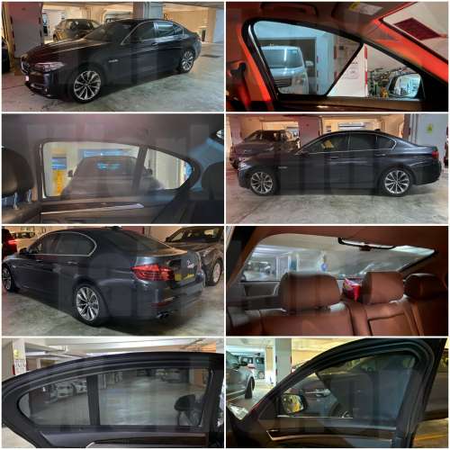 BMW 520i 523i 525i 528i M5 全車磁石濾光窗網太陽擋