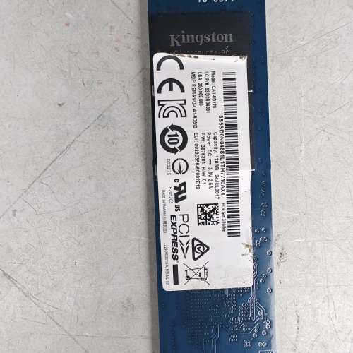金士頓120GB m.2 ssd正常使用