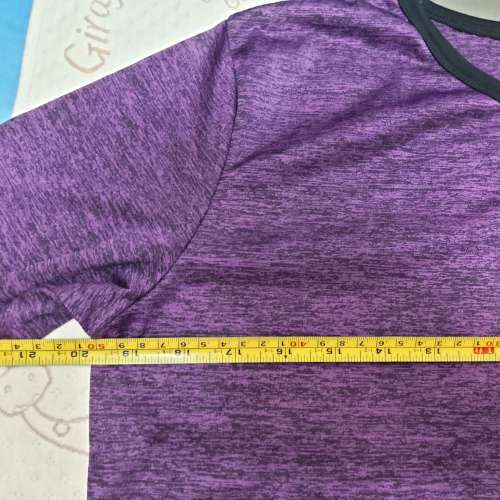 全新紫灰色長袖T-Shirt 上衣 T恤 襯衫 襯衣 tee恤 長袖衫