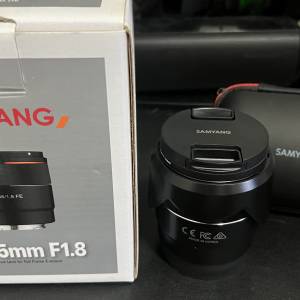 (9成新，行貨，有單有盒，跟Filter）Samyang 三陽 35mm F1.8 for Sony E-Mount