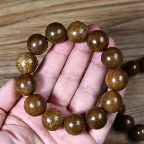 棋楠沉香沉水级高油老料12mm男女情侶手串手链