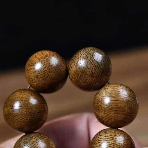 棋楠沉香沉水级高油老料12mm男女情侶手串手链