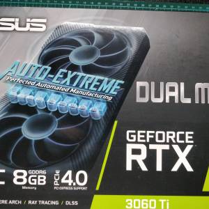 港行有保 ASUS Dual GeForce RTX 3060 Ti V2 MINI OC (ITX短卡)