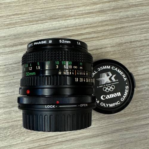 1984 Winter Olympics Canon FD 50mm 1:1.8  Multiple Lens