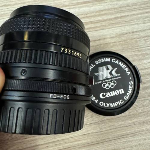 1984 Winter Olympics Canon FD 50mm 1:1.8  Multiple Lens