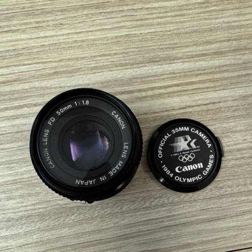 1984 Winter Olympics Canon FD 50mm 1:1.8  Multiple Lens