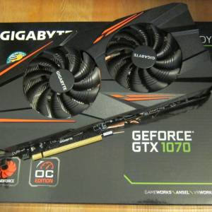 Gigabyte GTX 1070 OC 8GB (Geforce, Windforce)