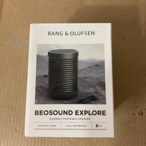 B&O Beosound Explore 藍牙喇叭 黑色
