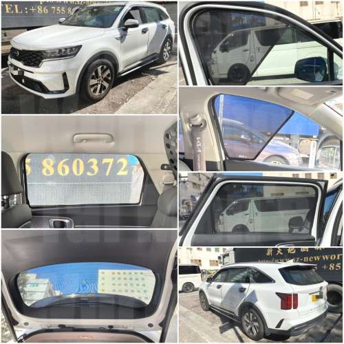 KIA SORENTO 全車磁石濾光窗網太陽擋