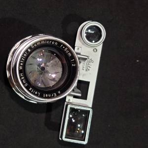 Leica Leitz  50/2 Summicron （5cm f/2）for M 眼鏡版 rigid 瑕疵鏡
