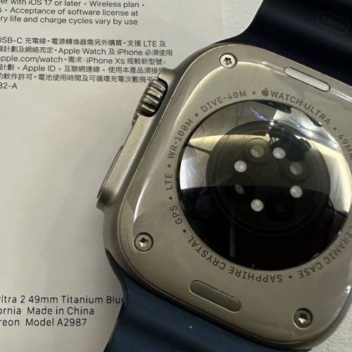 極新淨無崩無花 Apple Watch Ultra 2
