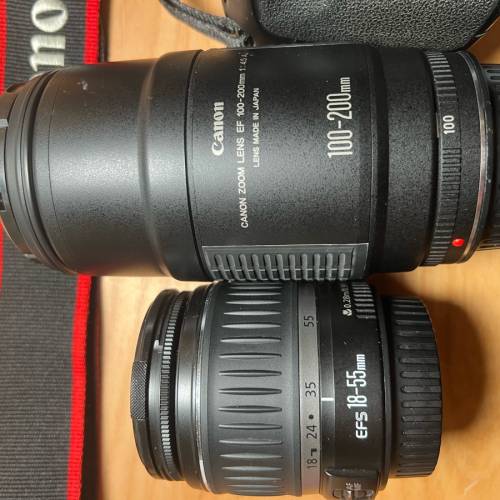 Conan 60D +efs100-200 +efs18-55 移民急放 15/6之前收-250