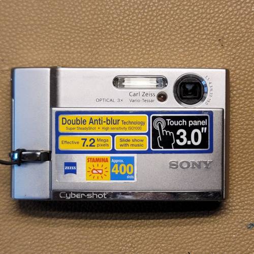 Sony Cyber-shot DSC-T50 ccd dc 數碼相機 傻瓜機 德國蔡司鏡頭