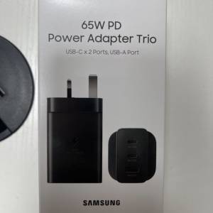 Samsung 65w PD power adapater trio