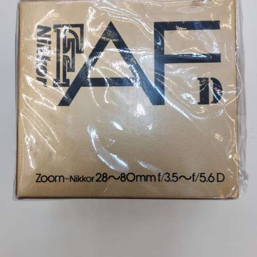 全新Nikon AFd 28-80mmf/3.5-5.6 D Lens